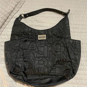 Kenneth Cole black Nylon tote bag
